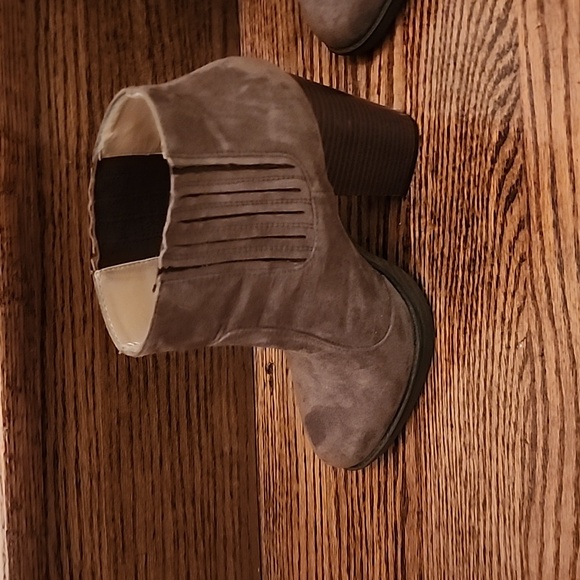 Zara suede ankle boots, sz.38, taupe colour - Picture 2 of 7